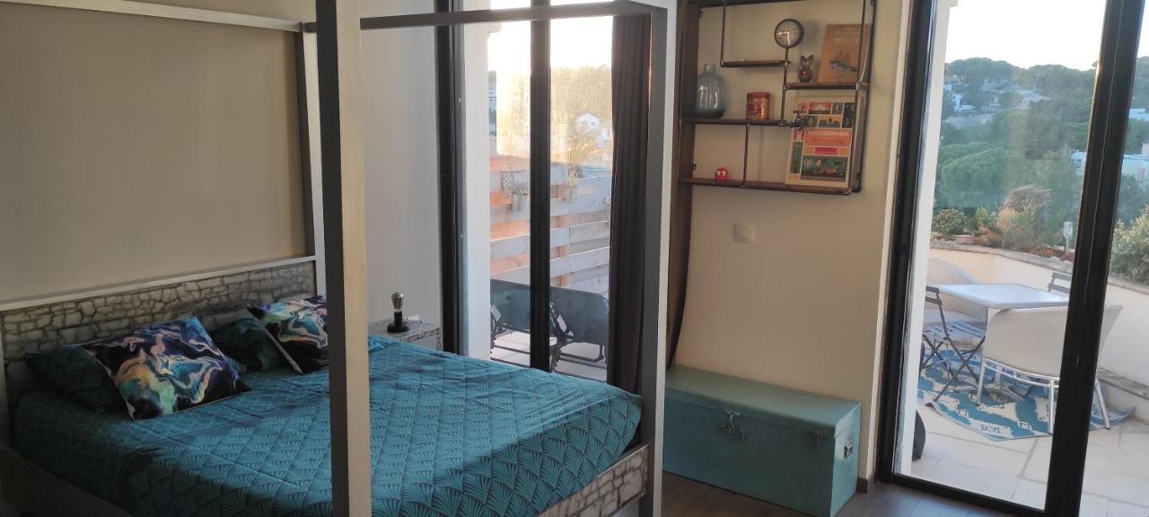 Grand Studio Terrasse De Standing, Pleine Vue Village Et Mer كاري-لو-رويه المظهر الخارجي الصورة
