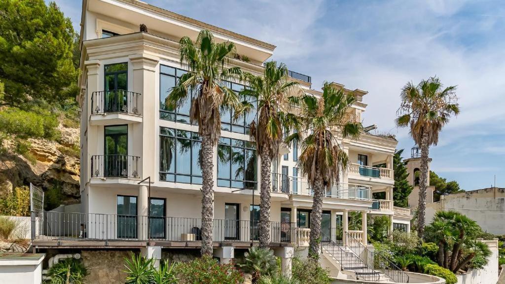 Grand Studio Terrasse De Standing, Pleine Vue Village Et Mer كاري-لو-رويه المظهر الخارجي الصورة